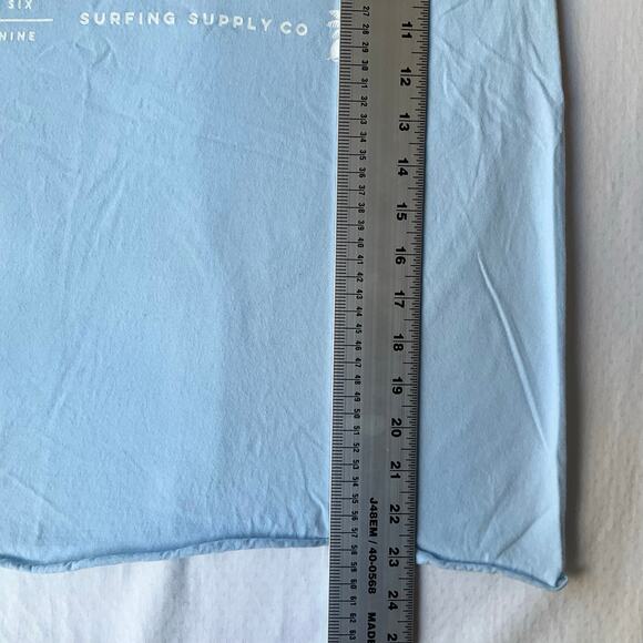 Rip Curl Women Short Sleeve Crewneck T-shirt Size S, Blue, Bahamas - Picture 4 of 7